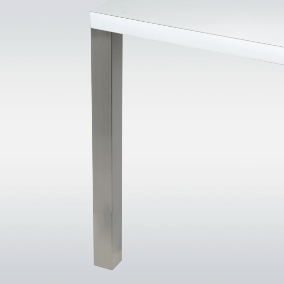 Pied de table carré 60 mm