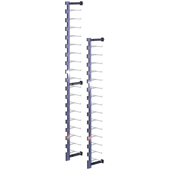 Säule Alumina offen schwarz