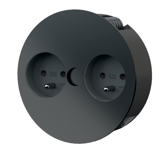Bloc 2 prises encastrable Twist