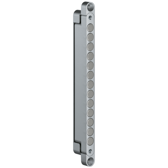Magnetische snapper voor glasdeur