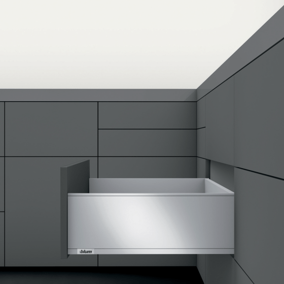 LEGRABOX TIP-ON Edelstahl Höhe C