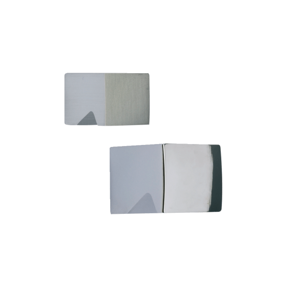 Knop vierkant met uitsparing