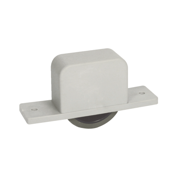 Rolwiel Ø40 grijs