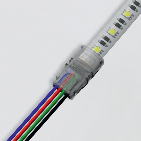 Verbindungsleitung mit Clip-Anschluss für RGB-LED