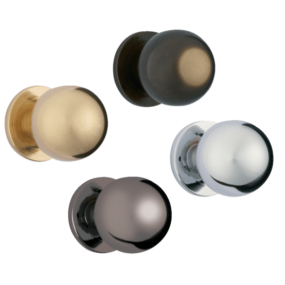 Bouton boule sur embase