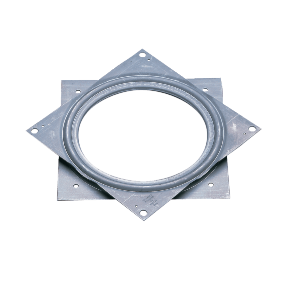 Vierkante metalen draaiplateau