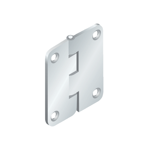 Asymmetrisches Mittelscharnier PS23