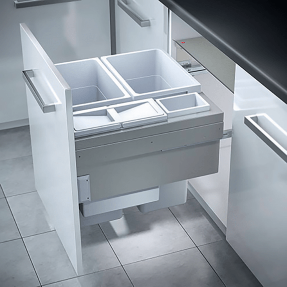Poubelle EURO-CARGO pour élément de 600 mm 91 L