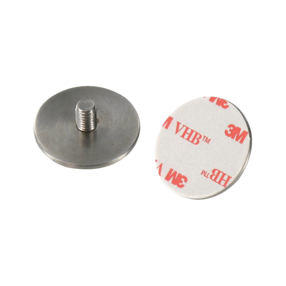 Drager voor stop inox met kleefstrip