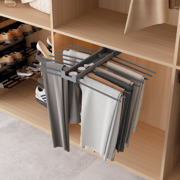 Dubbele broekenhouder LINEA