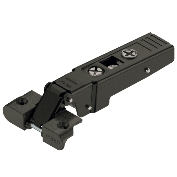 Charnière CLIP top 95 ° pour porte à cadre aluminium en applique