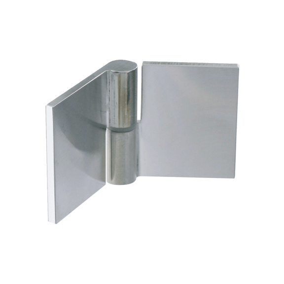 Charnière plate pour glace