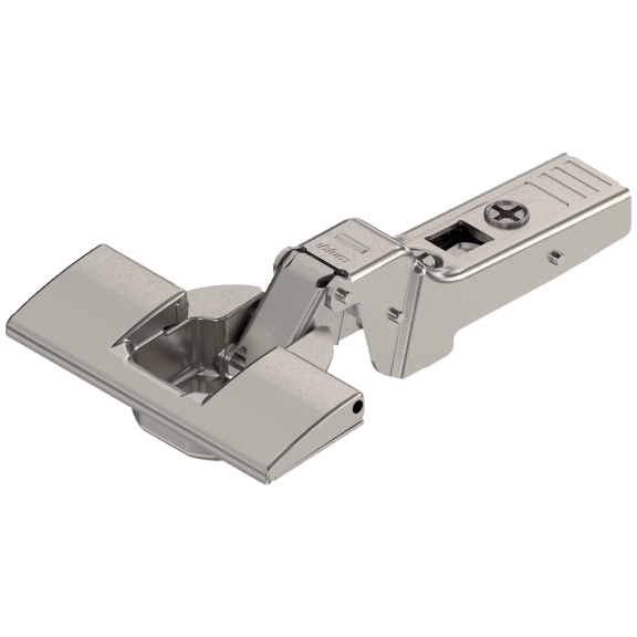 Charnière CLIP top 95° pour porte épaisse en semi-applique
