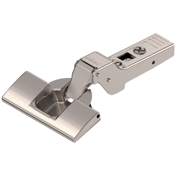 Charnière CLIP top à 107° pour porte en semi-applique
