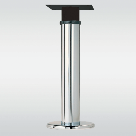 Verstelbare steunpoot voor aanbouwtafel