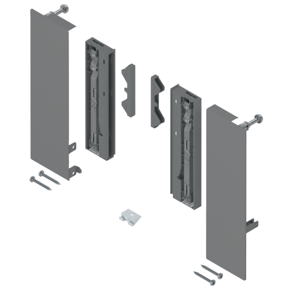 Set attache façade MERIVOBOX tiroir E à l’anglaise avec insert