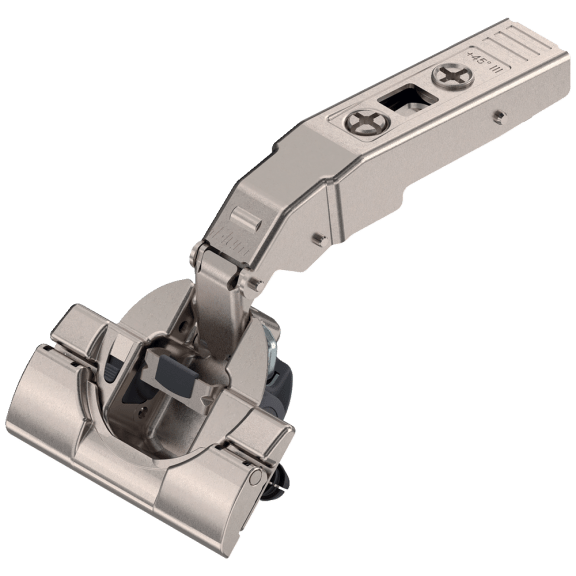 Charnière CLIP top BLUMOTION pour porte d'angle +45°