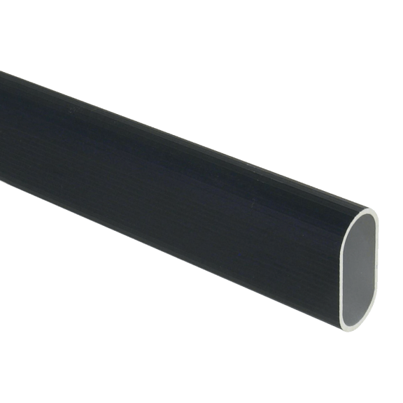 Ovale kledingstang