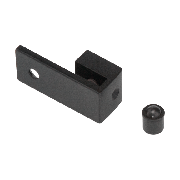 Bevestiging voor vitrineknop