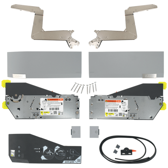 Kraftspeicher SERVO-DRIVE AVENTOS HS top mit Spanplattenschrauben