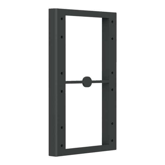 Opvullijst voor dubbele garderobelift
