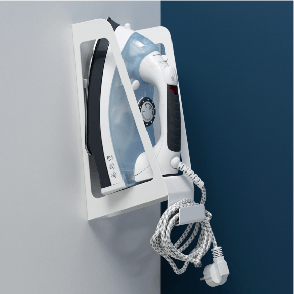 Wandhouder voor strijkijzer