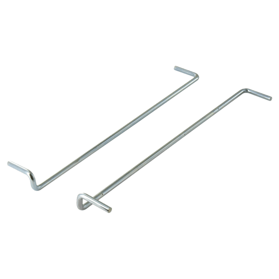 Tige voor steun front showroom