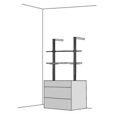 Stiliphos fixation sol - mur