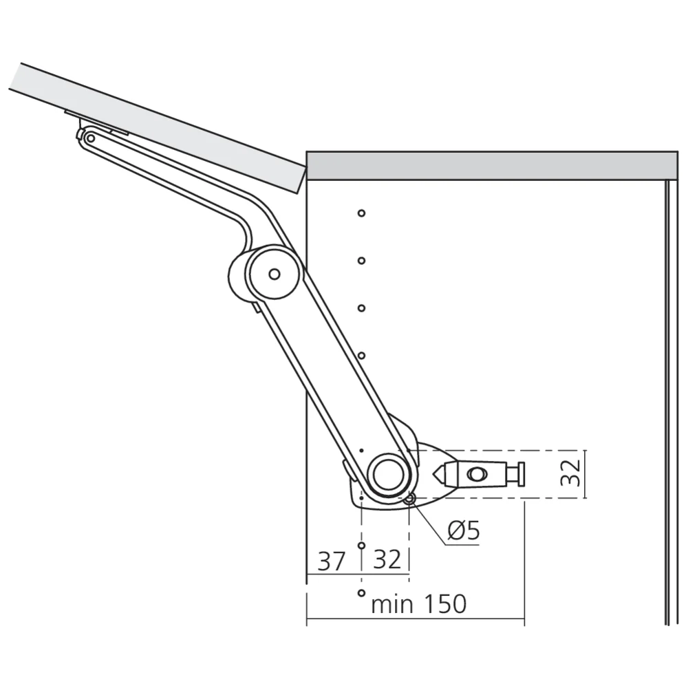 Amortisseur pour Huwilift MAXI