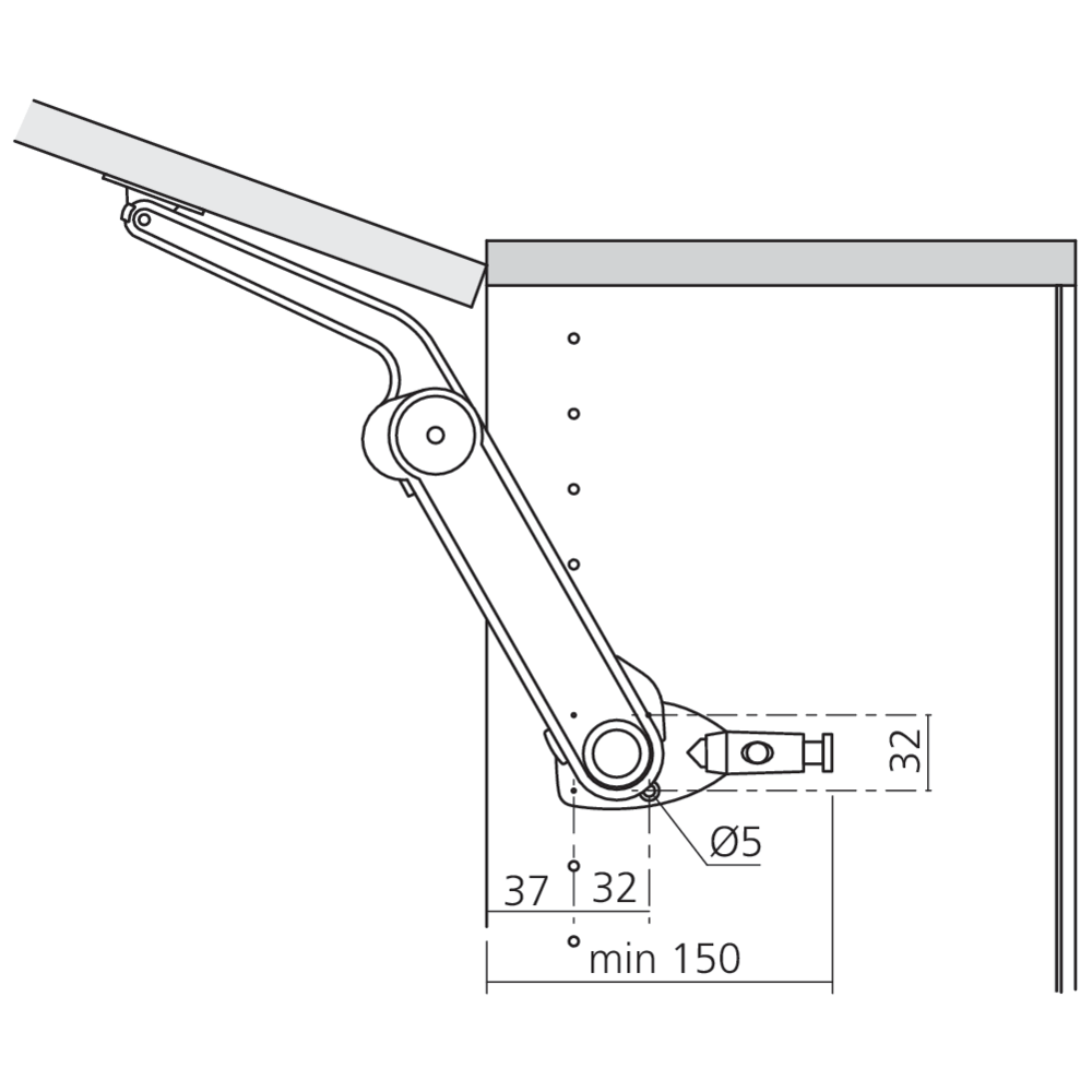 Amortisseur pour Huwilift MAXI