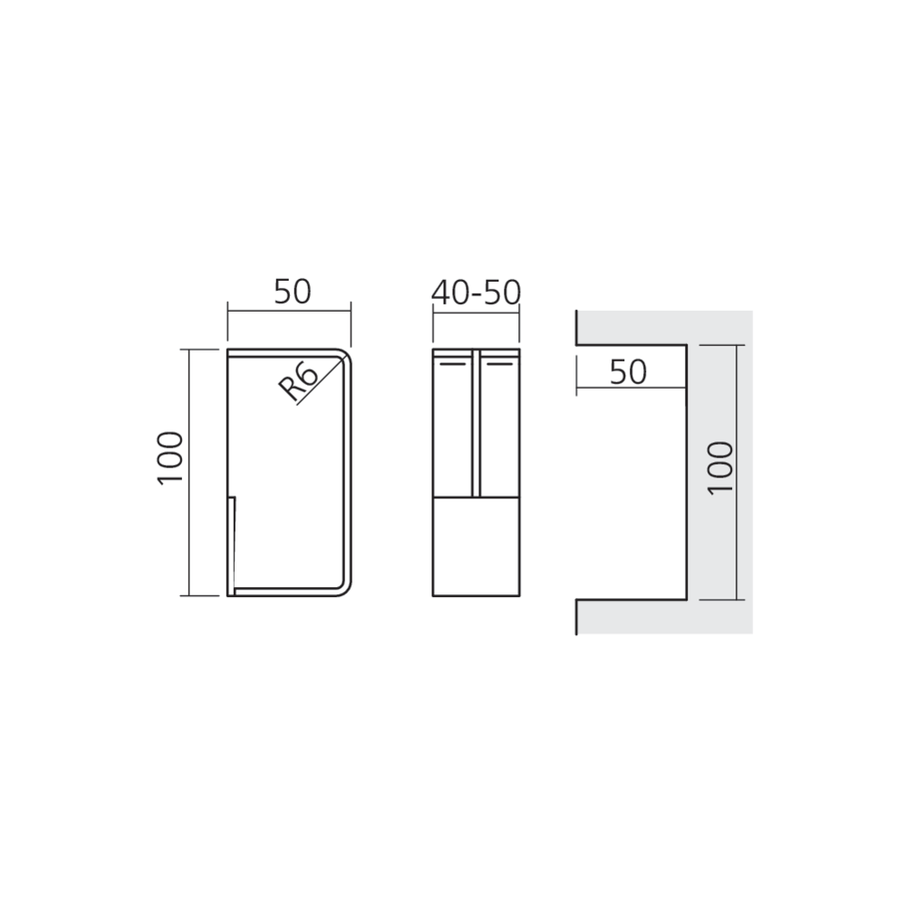 Poignée pour coulissant