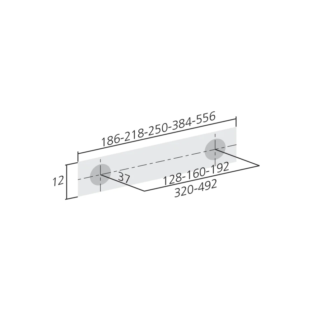 Poignée bâton Ø12 mm