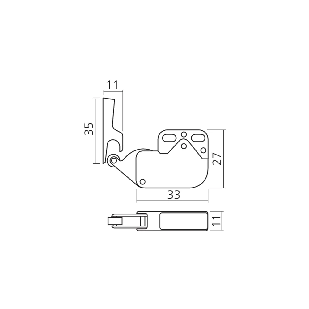 Loqueteau touche-lâche