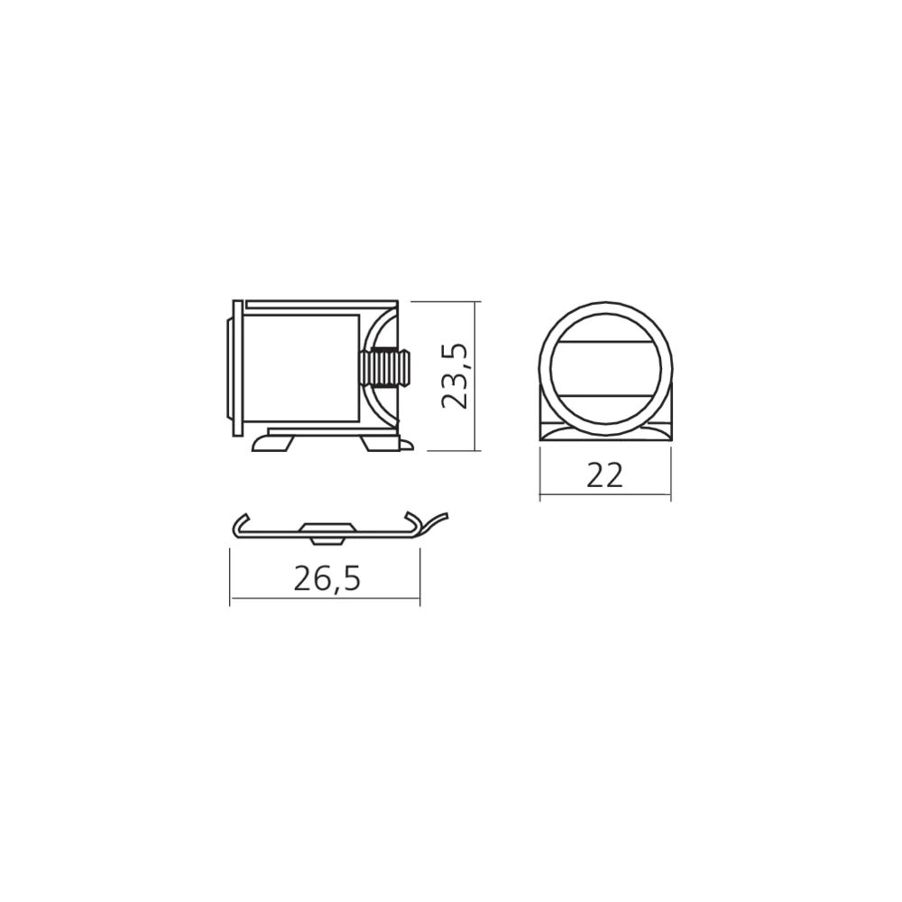 Loqueteau magnétique COMPACT