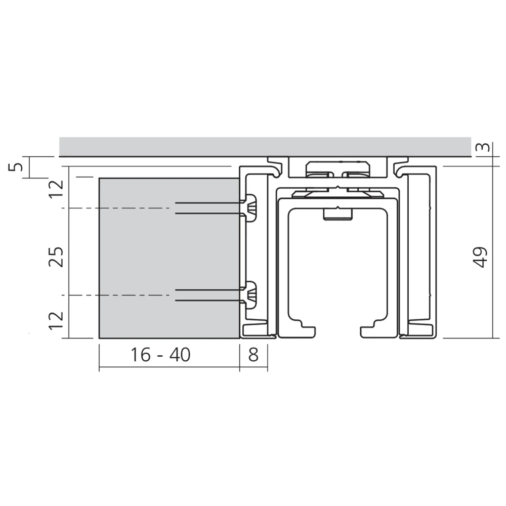 Cache pour profil de réception