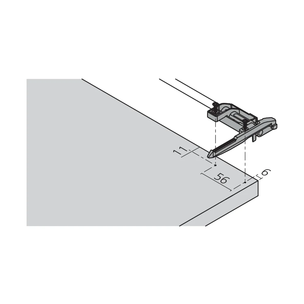 Set pour blocage de tablette MOVENTO/TANDEM