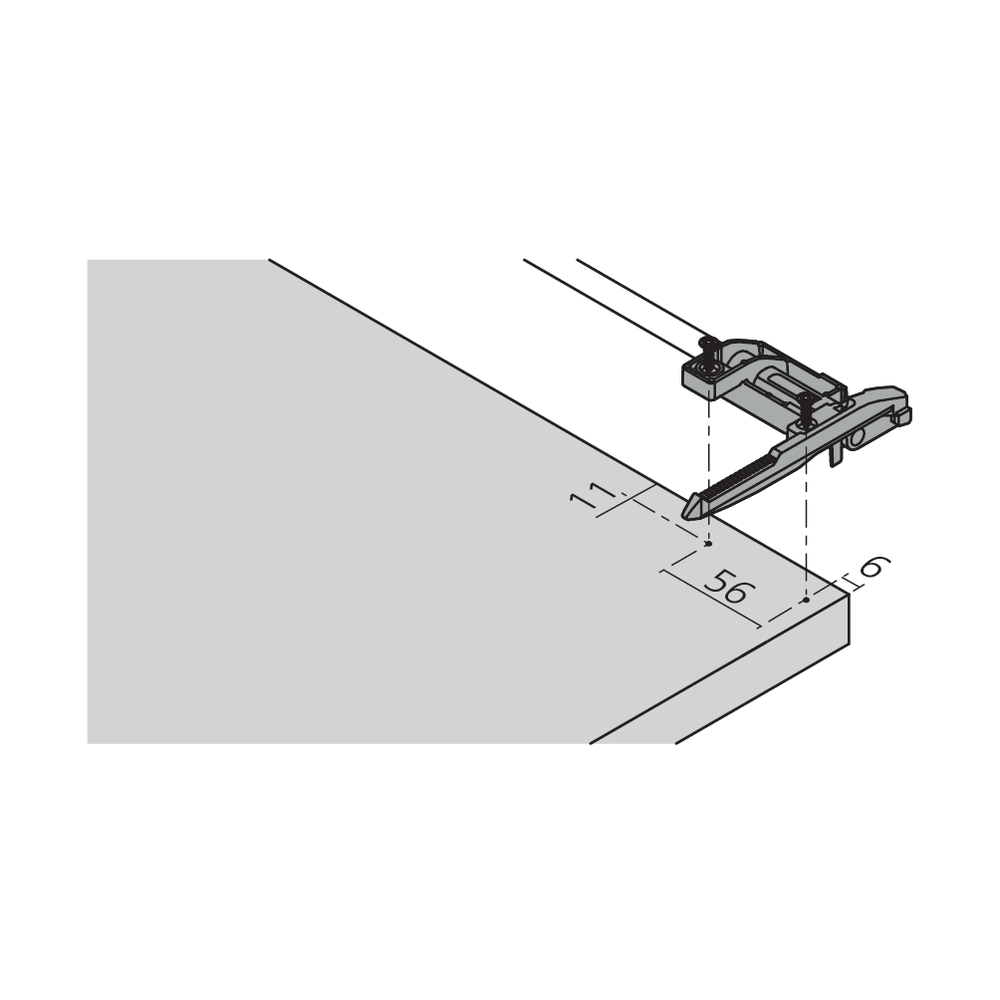 Set pour blocage de tablette MOVENTO/TANDEM