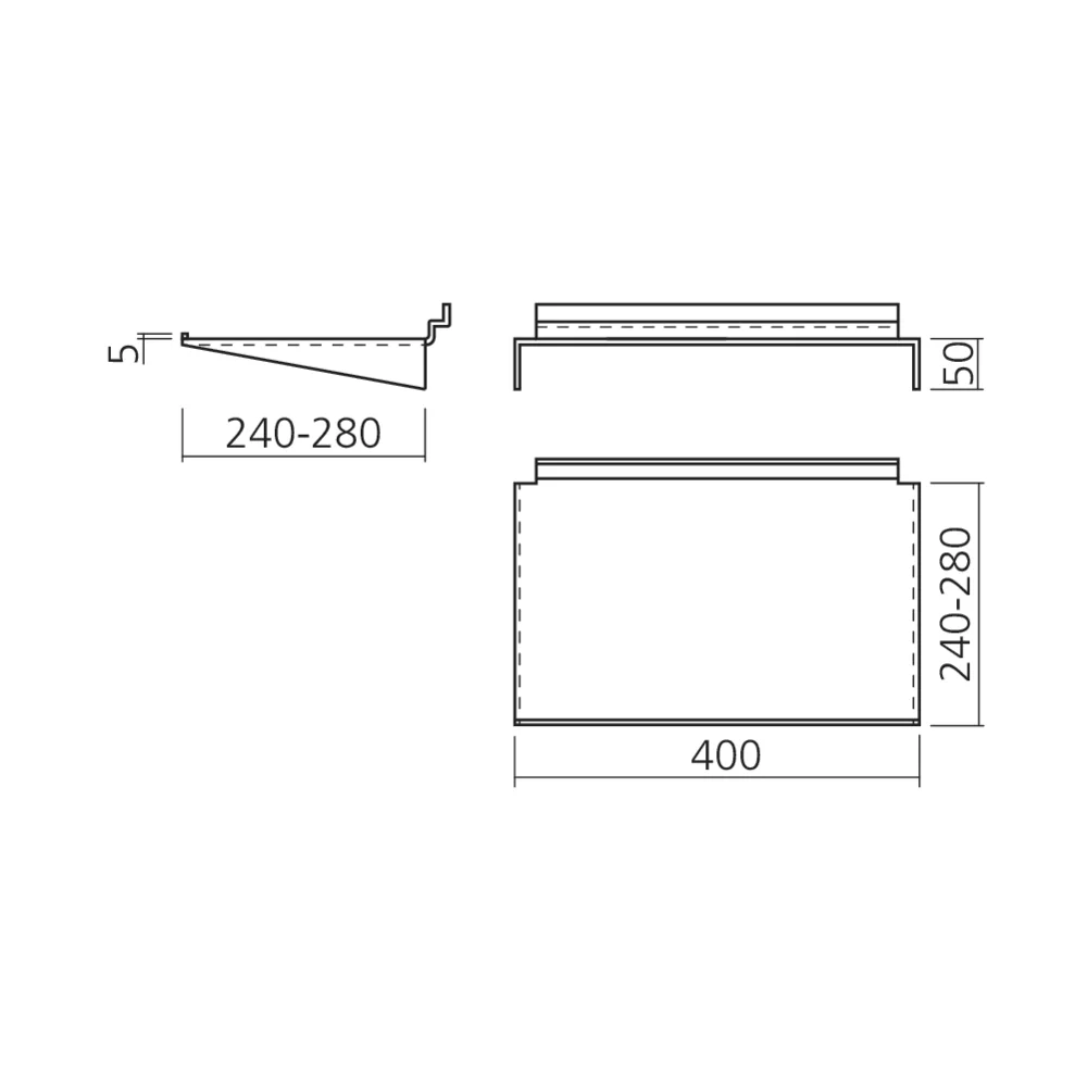Tablette de présentation