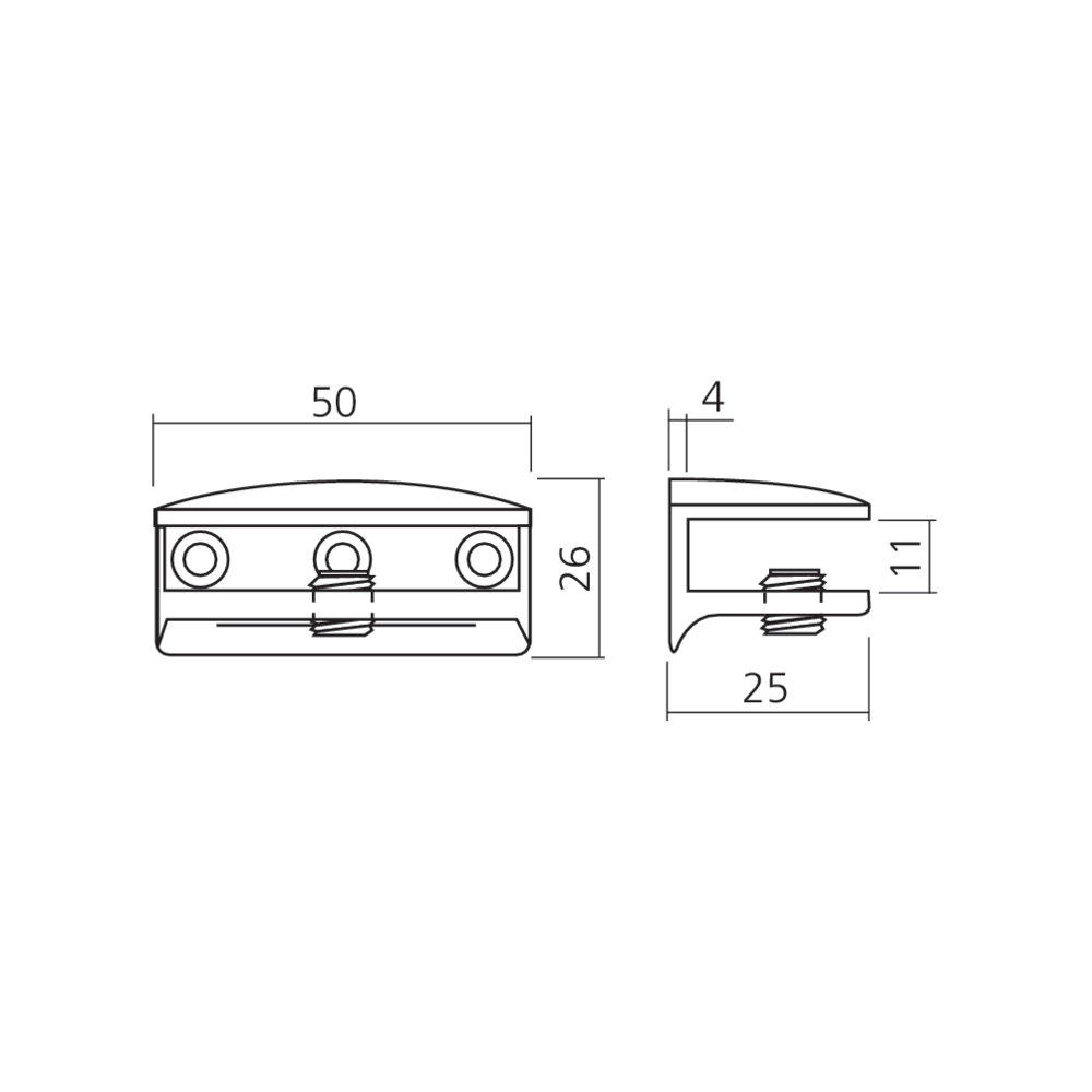 Support tablette pour verre