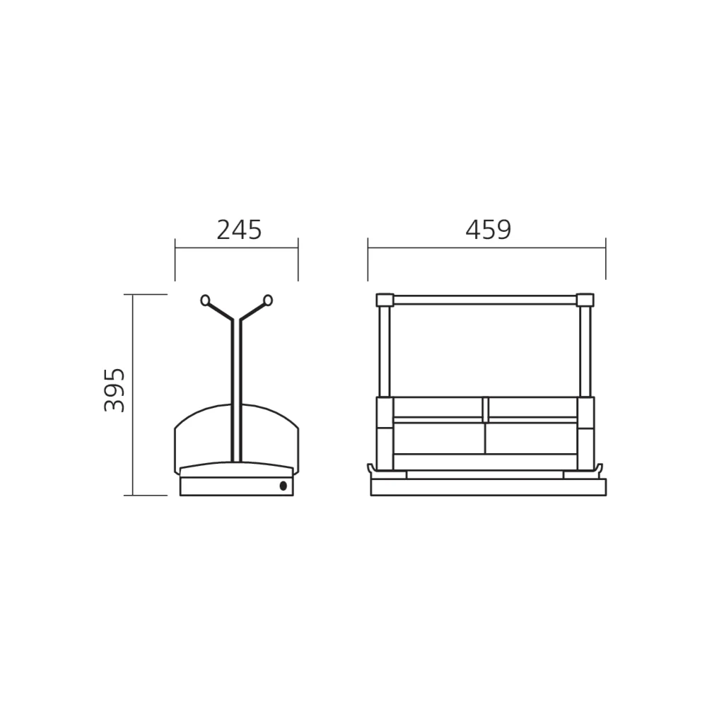 Porte-accessoires amovible