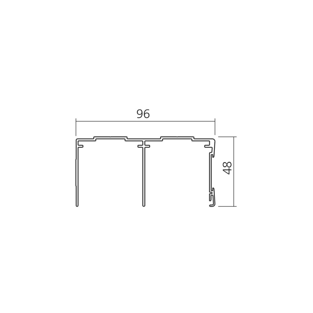 Rail guidage haut Esprit