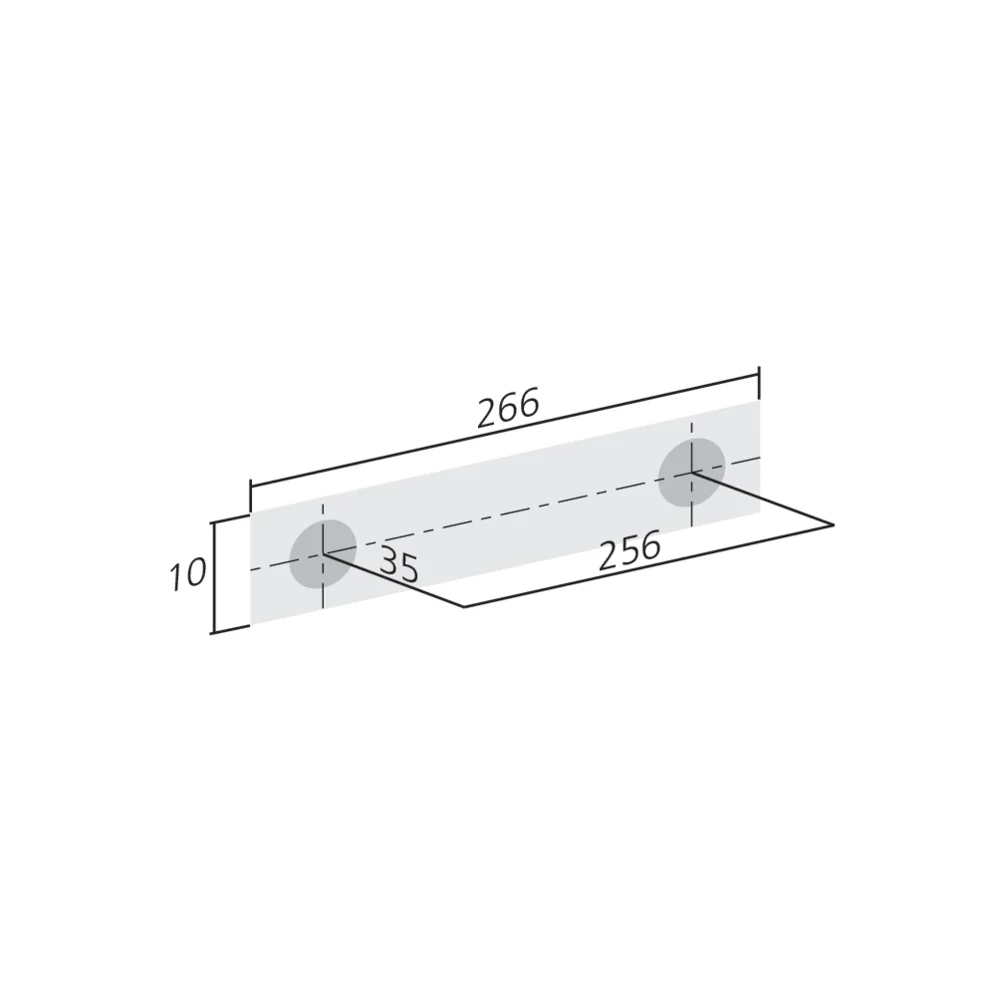 Poignée fil Ø10 mm