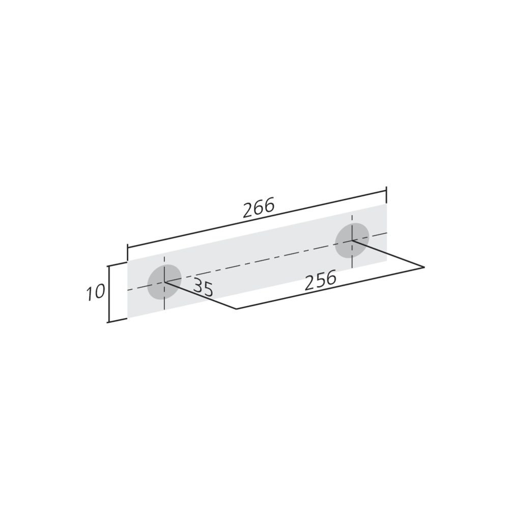 Poignée fil Ø10 mm