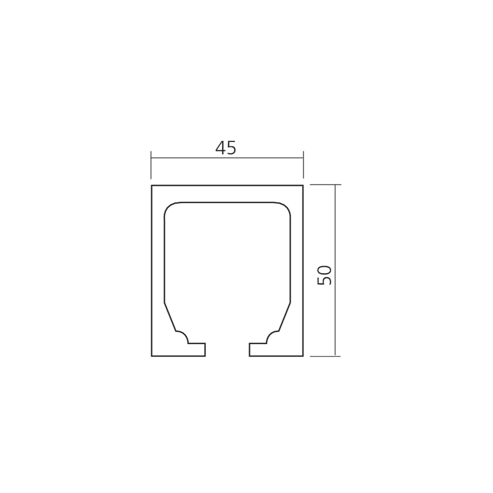 Rail simple Junior 120