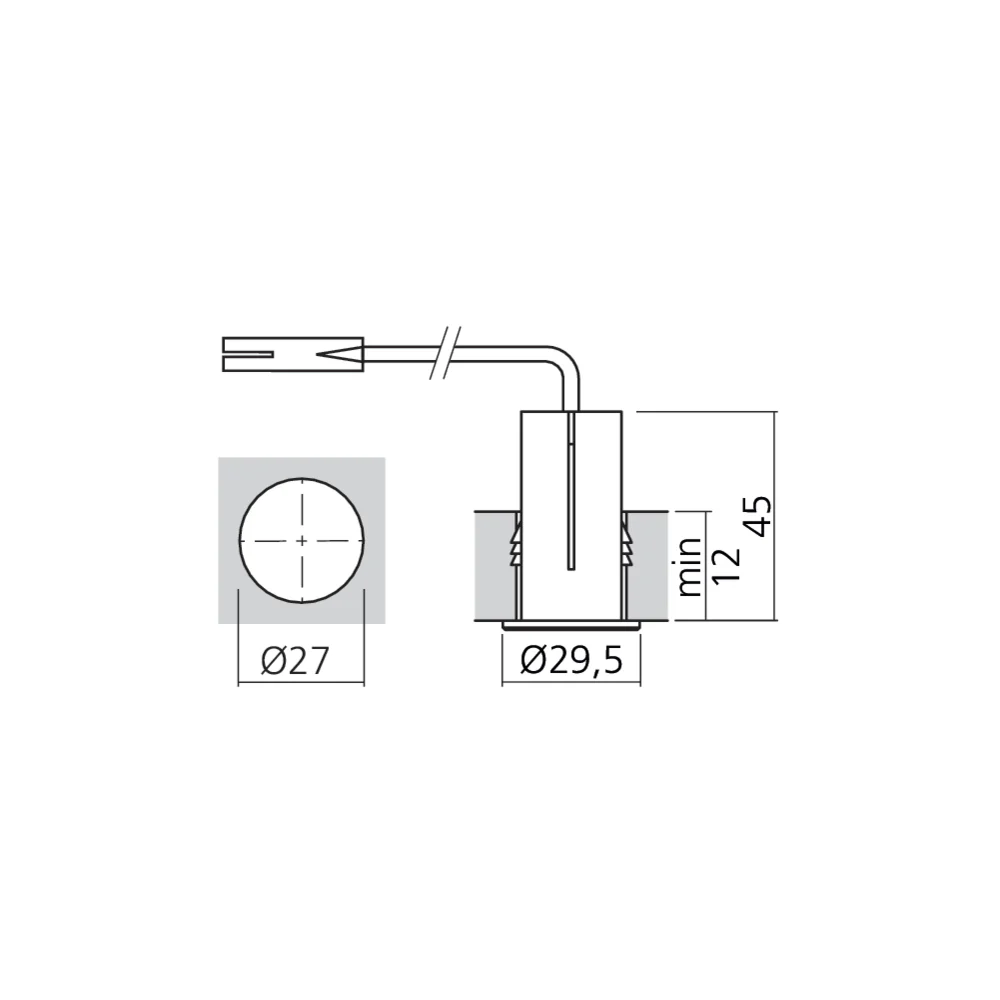 Interrupteur à poussoir