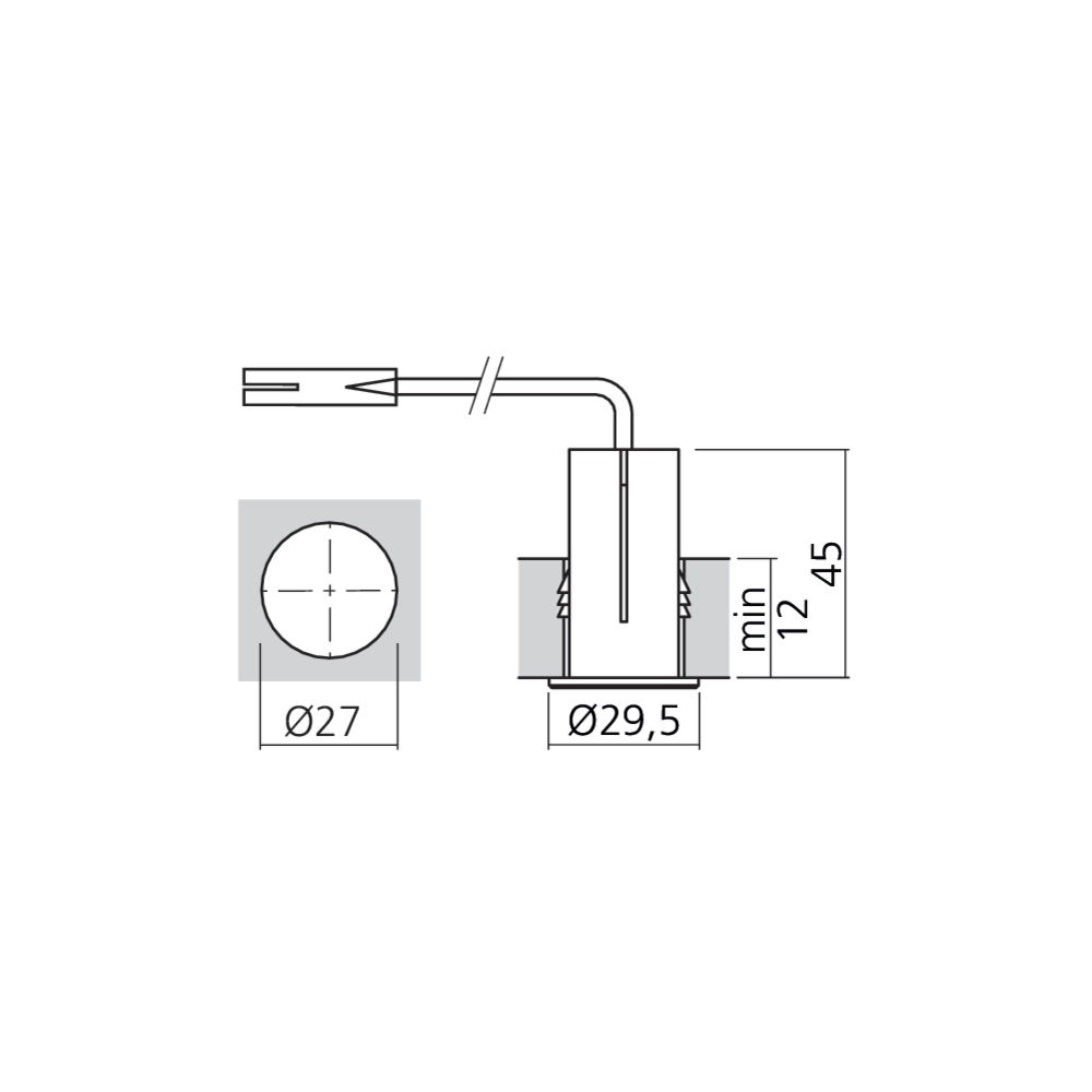 Interrupteur à poussoir