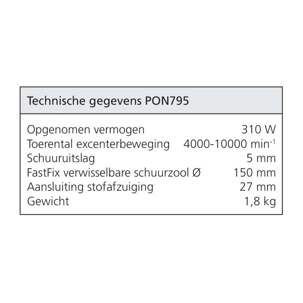 Ponceuse excentrique ETS 150/5 EQ Plus