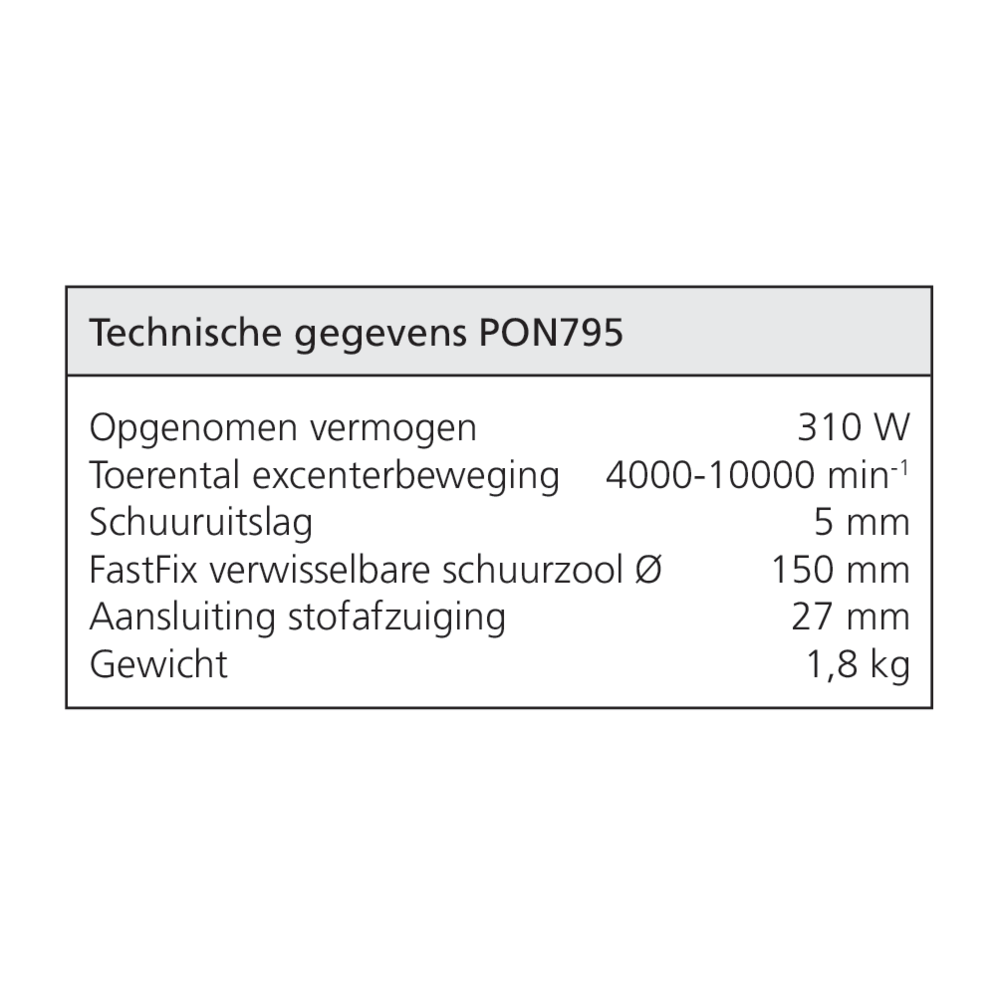Ponceuse excentrique ETS 150/5 EQ Plus
