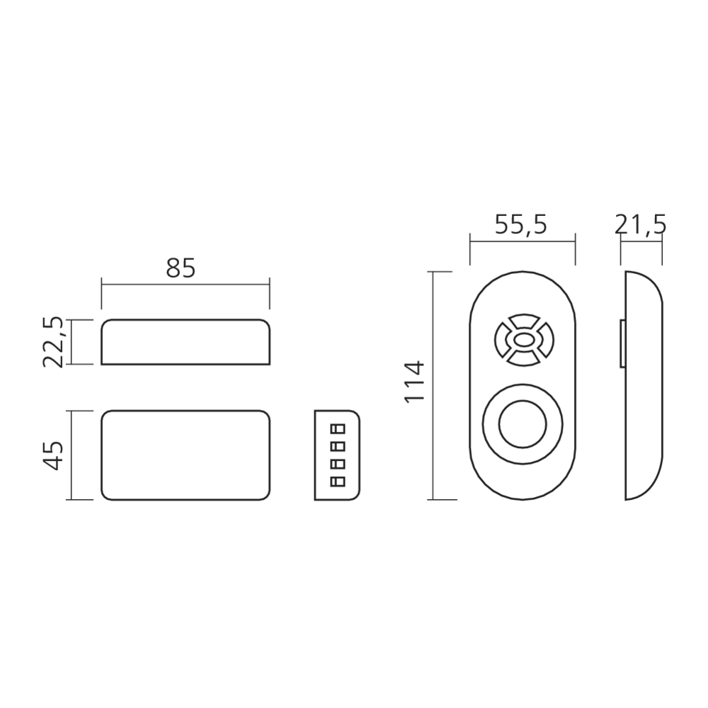Contrôleur RGB et télécommande
