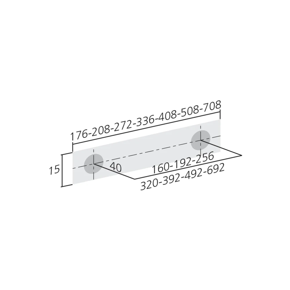 Poignée inox actuelle